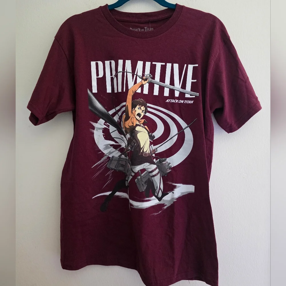 Primitive X Attack On Titan Eren‎ Sz XL - Picture 2 of 4